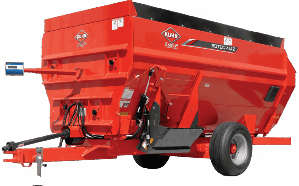 KUHN 4100 - voermengwagen met vier vijzels