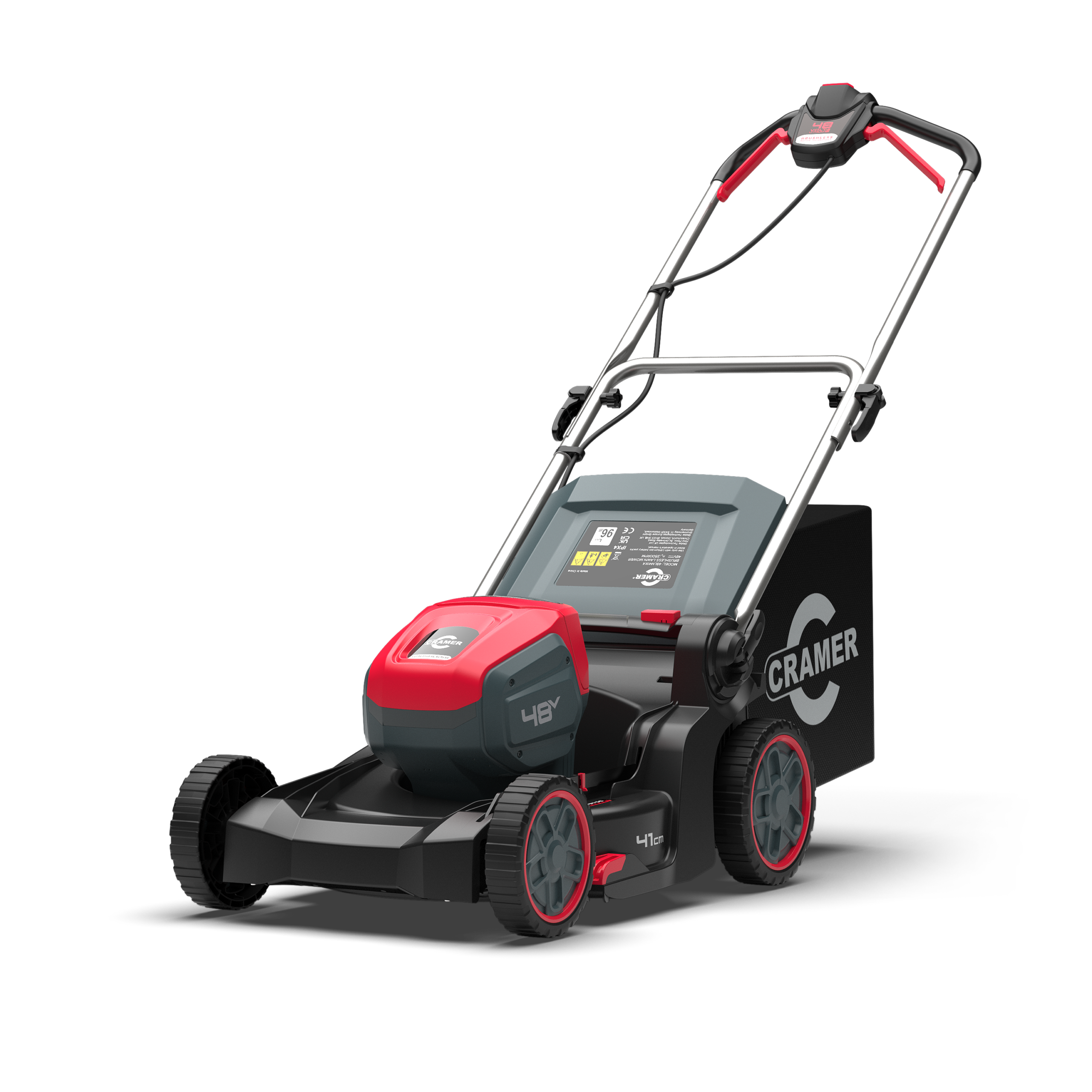 Cramer 48V Elektrische Grasmaaier 41 cm met 4Ah Accu - 2505686UB - Afbeelding 2