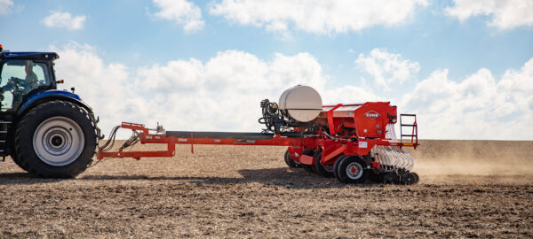 KUHN 9600 - opklapbare graanzaaimachine