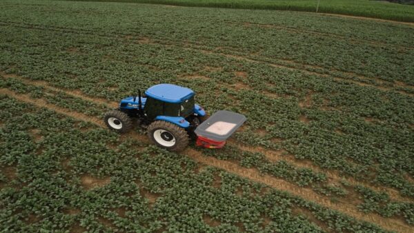 KUHN ACCURA 1200 - aanbouw kunstmeststrooier voor speciale teelten