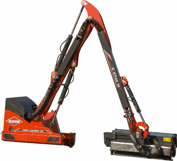 KUHN AGRI-LONGER GII M - heggen- en bermmaaier met mechanische beveiliging