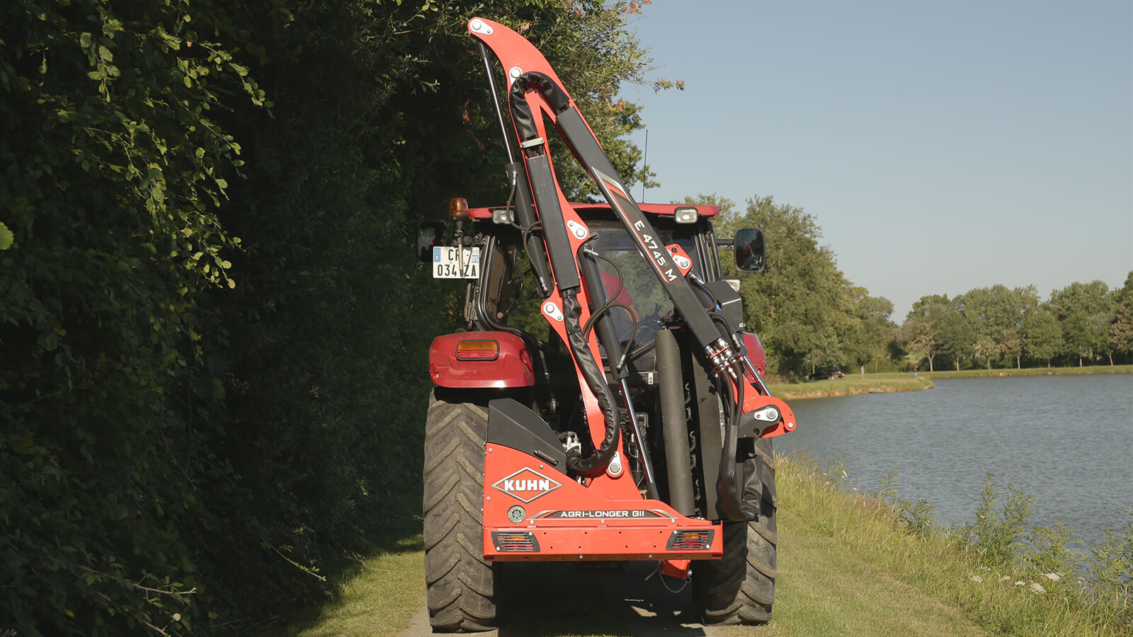 KUHN AGRI-LONGER GII M - heggen- en bermmaaier met mechanische beveiliging - Afbeelding 4