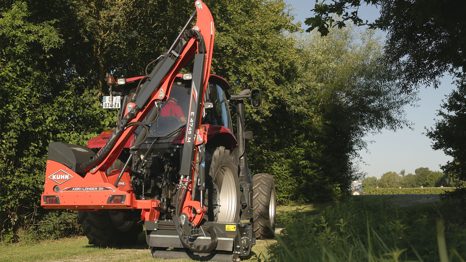 KUHN AGRI-LONGER GII M - heggen- en bermmaaier met mechanische beveiliging - Afbeelding 6