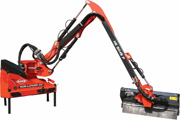 KUHN AGRI-LONGER GII P - heggen- en bermmaaier met zwenkarmbeveiliging