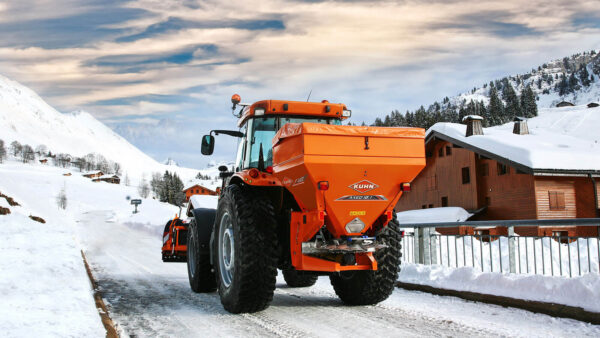 KUHN AXEO - zout- en zandstrooier
