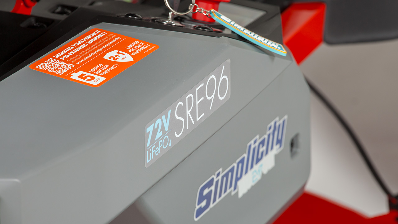 Simplicity BLUEVOLT® SRE96 elektrische zitmaaier - Afbeelding 6