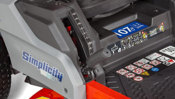 Simplicity BLUEVOLT® SZET107 elektrische zitmaaier