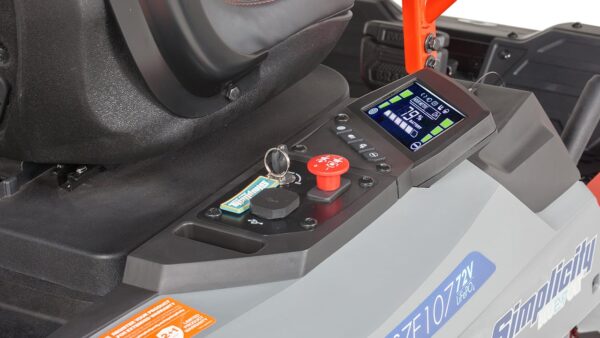Simplicity BLUEVOLT® SZET107 elektrische zitmaaier