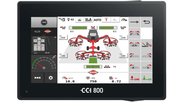 KUHN CCI 800 - compacte ISOBUS-terminal