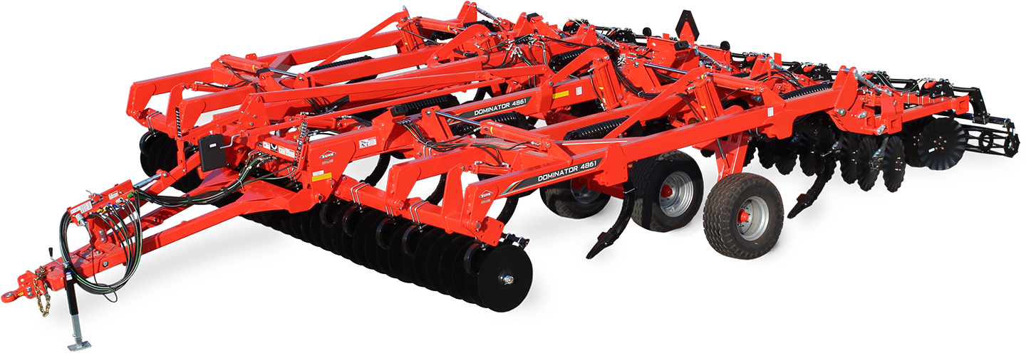 KUHN DOMINATOR 4861 - getrokken diepwoeler met schijven - Afbeelding 2