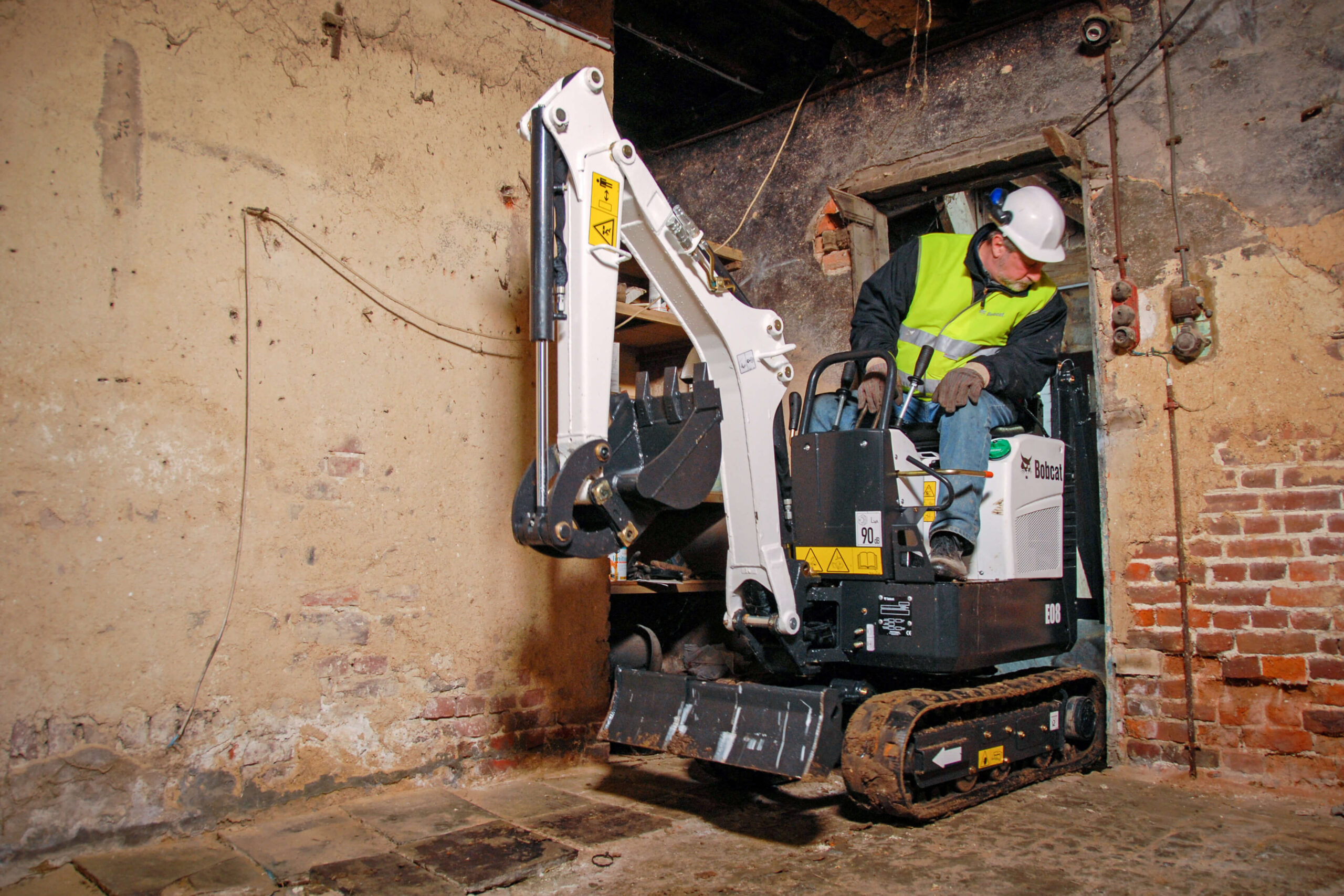 Bobcat E08 Minigraafmachine - Afbeelding 3