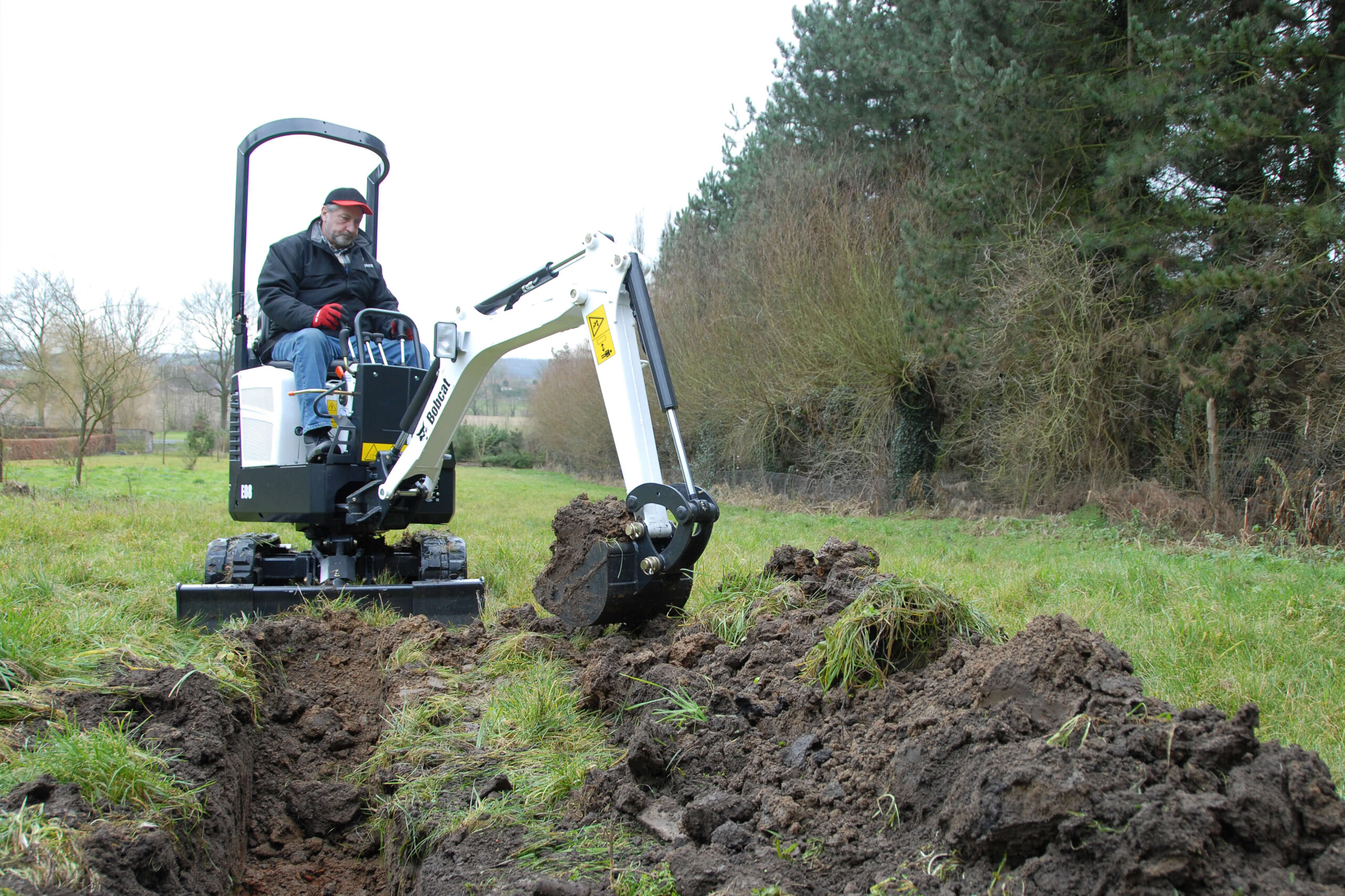 Bobcat E08 Minigraafmachine - Afbeelding 4