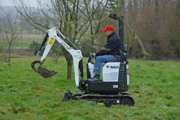 Bobcat E08 Minigraafmachine