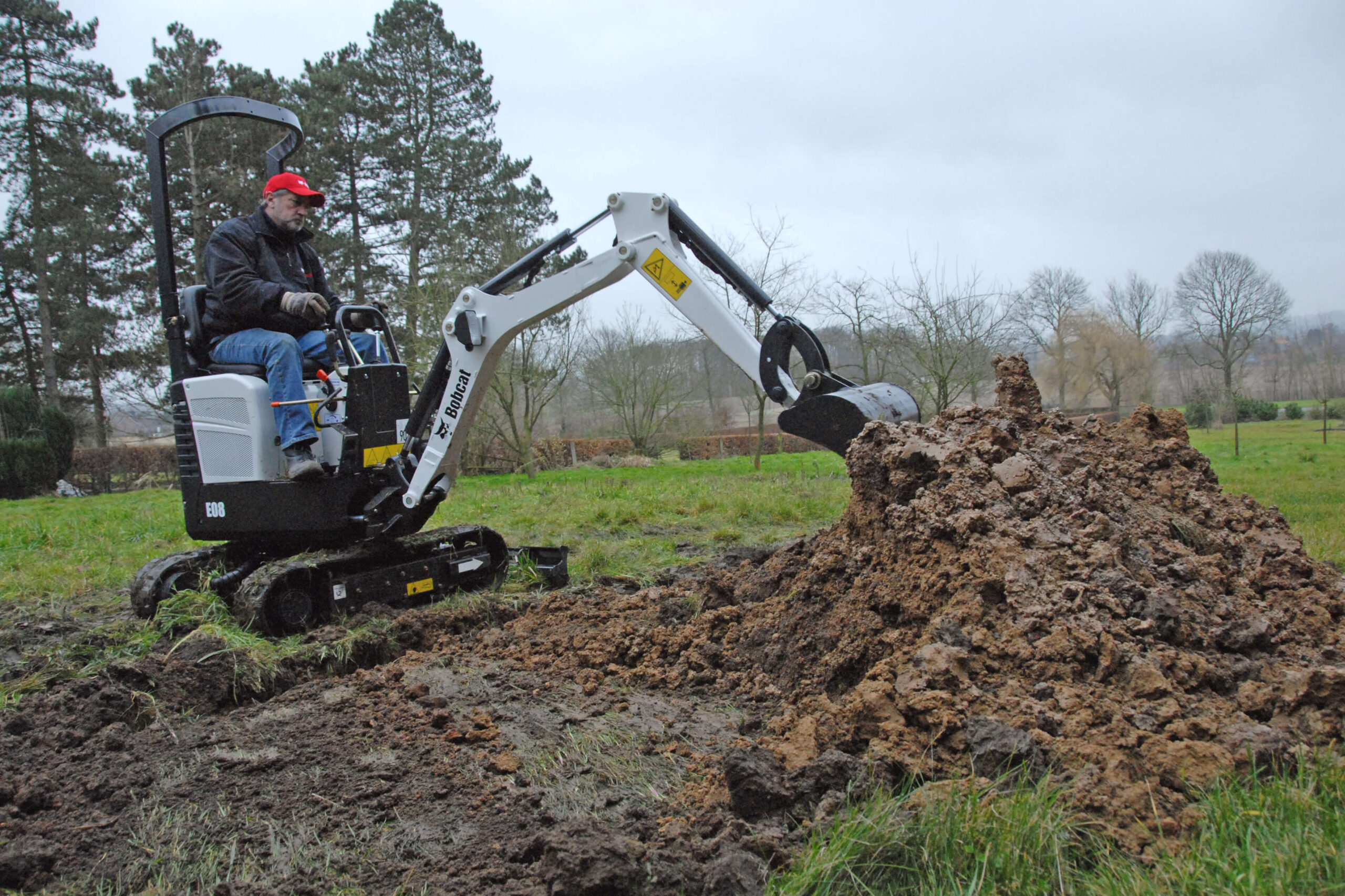 Bobcat E08 Minigraafmachine - Afbeelding 6