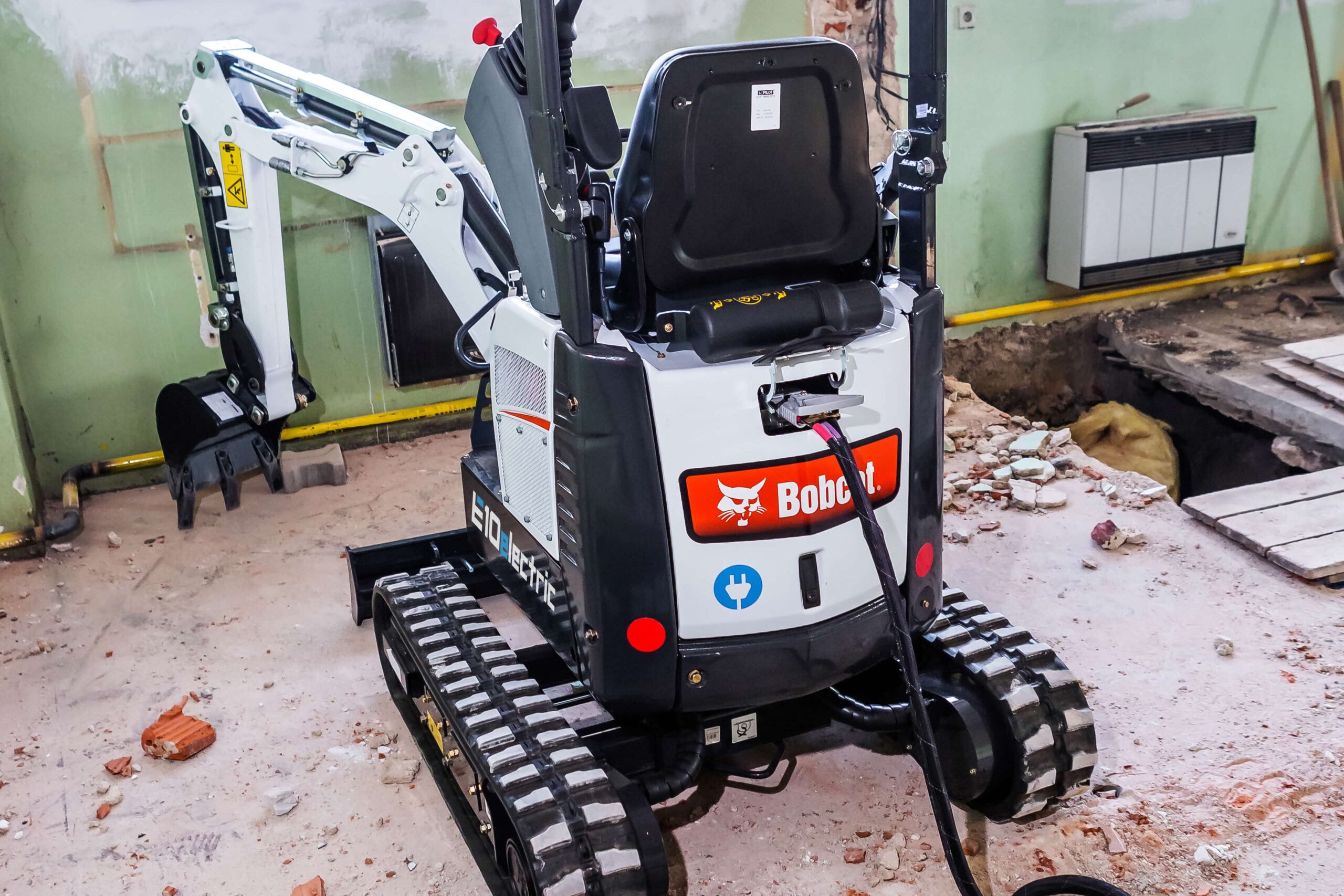 Bobcat E10e Minigraafmachine - Afbeelding 3