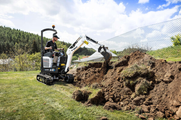 Bobcat E10e Minigraafmachine