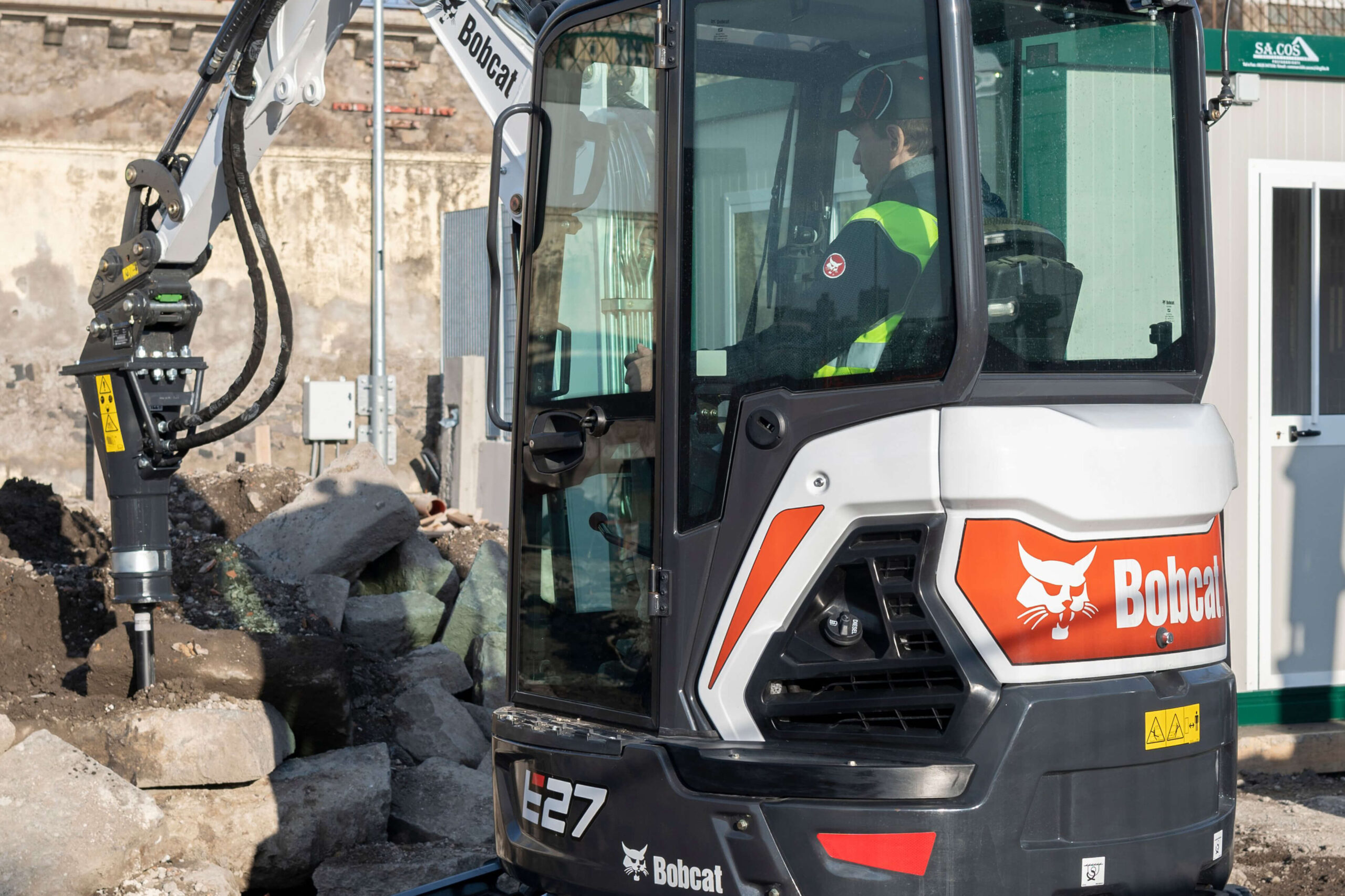 Bobcat E27 Minigraafmachine - Afbeelding 3