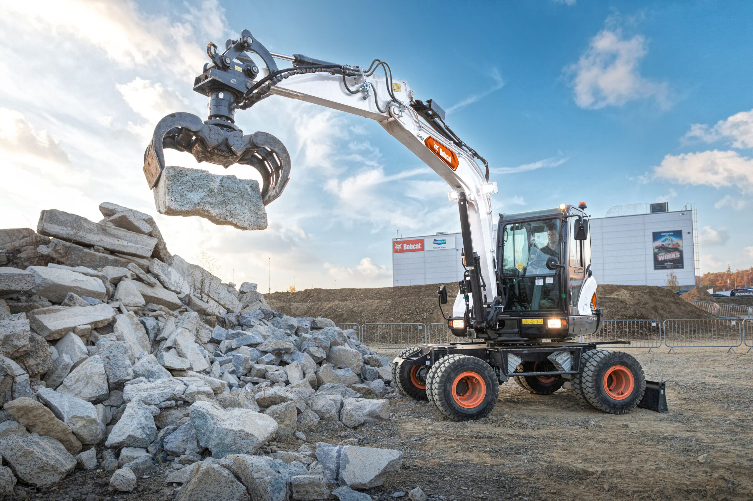 Bobcat E57W compacte graafmachine - Afbeelding 7
