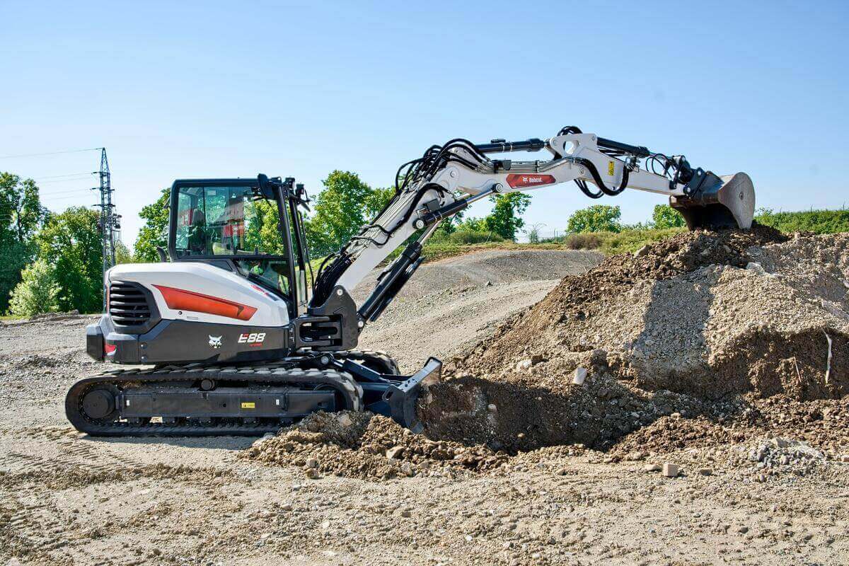 Bobcat E88 Minigraafmachine - Afbeelding 3
