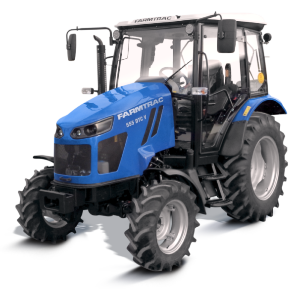 Farmtrac 555DTc V - wendbare 50 pk-landbouwtractor voor gemengd bedrijf