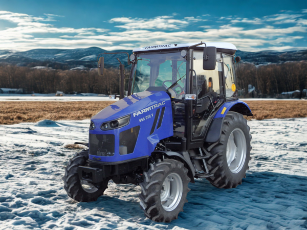 Farmtrac 555DTc V - wendbare 50 pk-landbouwtractor voor gemengd bedrijf