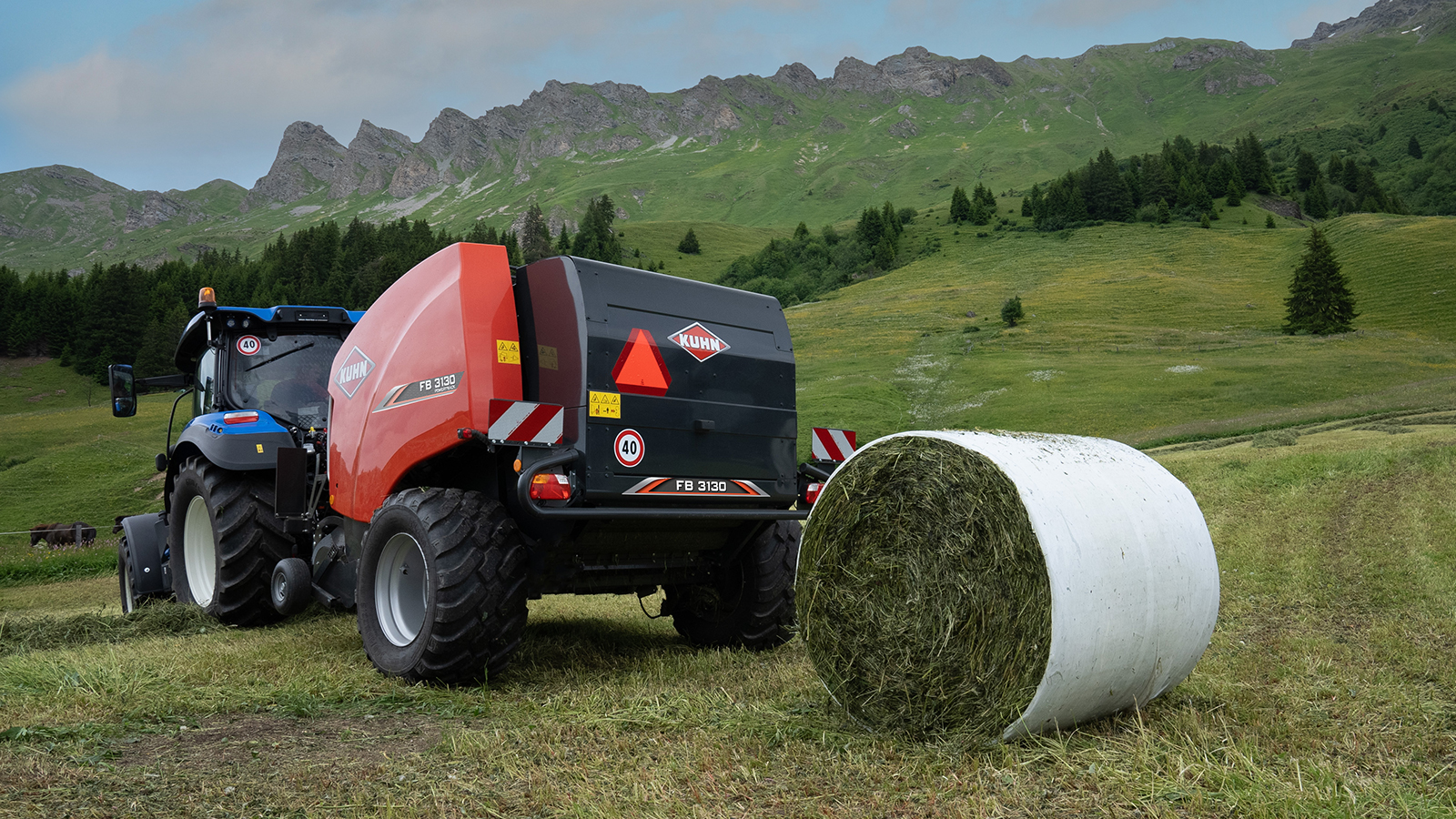 KUHN FB 3130 / 3135 - ronde balenpers met vaste perskamer - Afbeelding 4