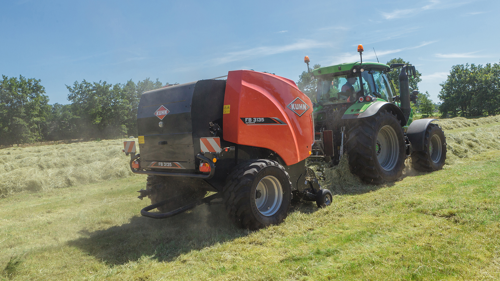 KUHN FB 3130 / 3135 - ronde balenpers met vaste perskamer - Afbeelding 5