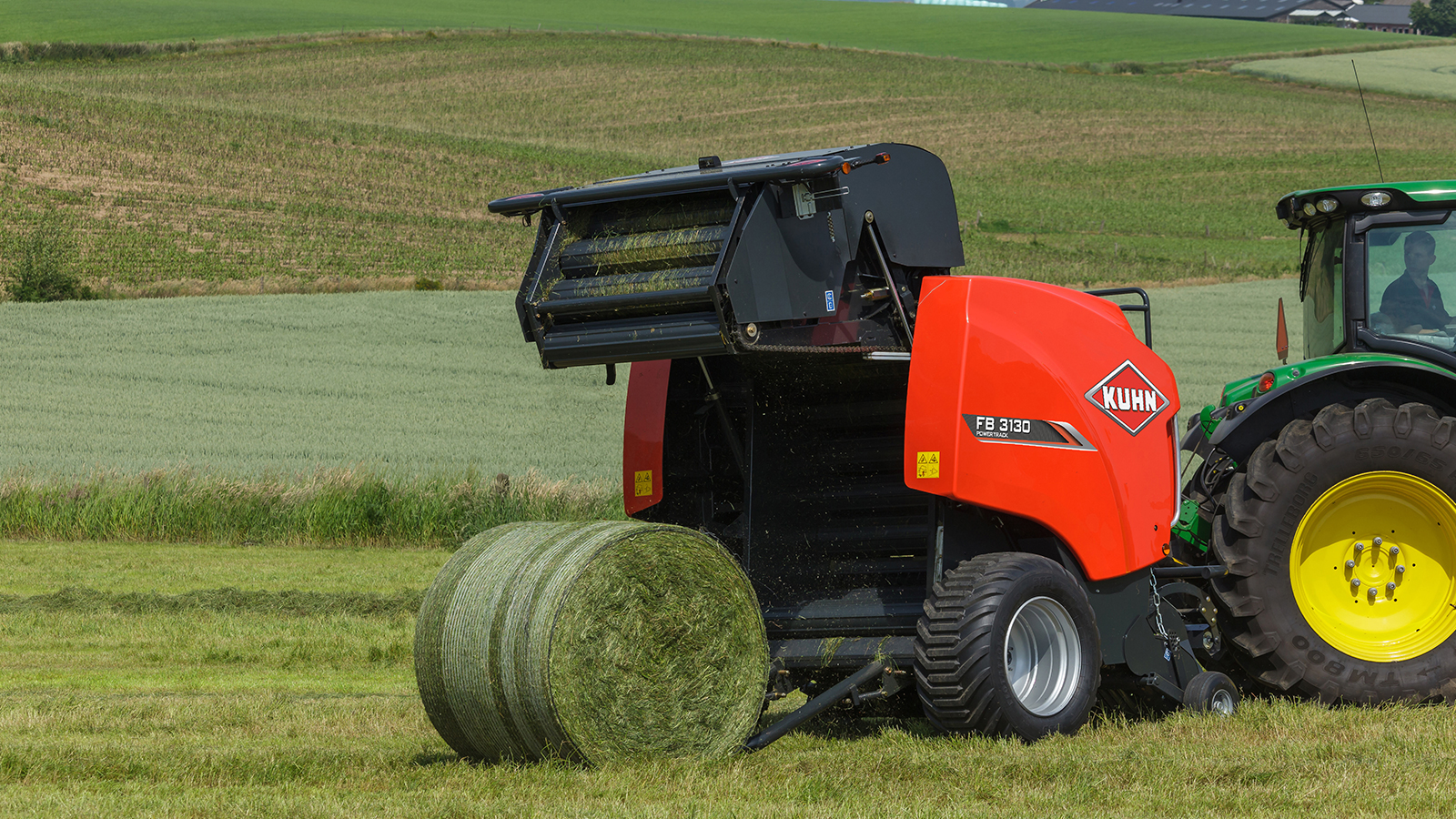 KUHN FB 3130 / 3135 - ronde balenpers met vaste perskamer - Afbeelding 9