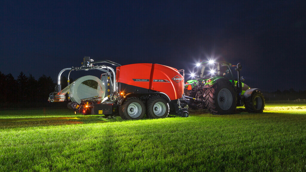 KUHN FBP 3135 - pers-wikkelcombinatie met vaste perskamer - Afbeelding 3