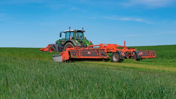 KUHN FC 13460 RA - schijvenmaaier-kneuzer met zwadtransportband