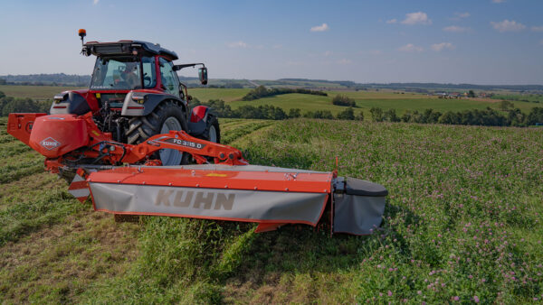 KUHN FC 1015 - aanbouw schijvenmaaier-kneuzer met verticale opklap