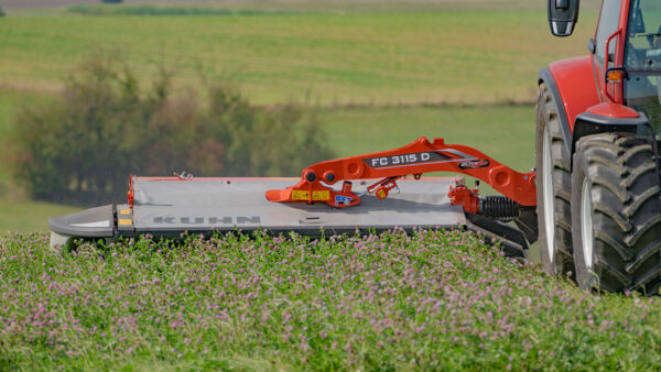 KUHN FC 1015 - aanbouw schijvenmaaier-kneuzer met verticale opklap