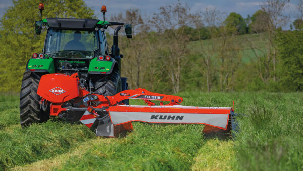 KUHN FC 1015 - aanbouw schijvenmaaier-kneuzer met verticale opklap