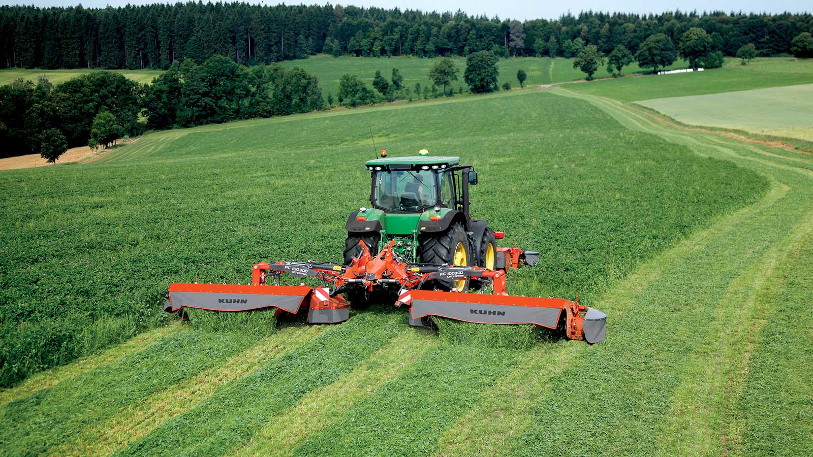 KUHN FC 1030 - triple schijvenmaaier-kneuzer - Afbeelding 6