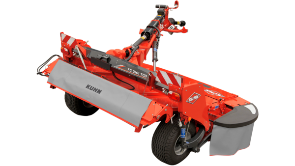 KUHN FC 1061 TC - getrokken schijvenmaaier-kneuzer met centrale dissel