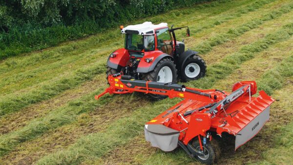 KUHN FC 1061 TC - getrokken schijvenmaaier-kneuzer met centrale dissel