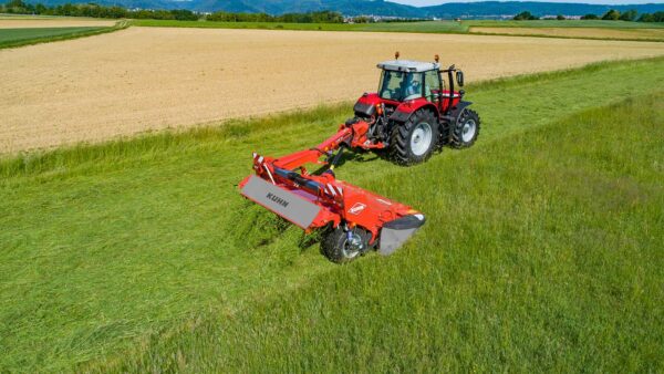 KUHN FC 1061 TL - getrokken schijvenmaaier-kneuzer met zijaankoppeling