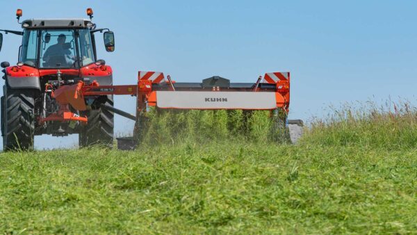 KUHN FC 1061 TL - getrokken schijvenmaaier-kneuzer met zijaankoppeling