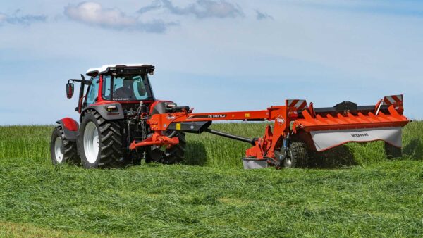 KUHN FC 1061 TL - getrokken schijvenmaaier-kneuzer met zijaankoppeling