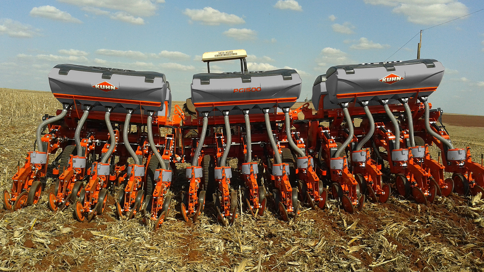 KUHN FLEX M - mechanische precisiezaaimachine met scharnierend frame - Afbeelding 3