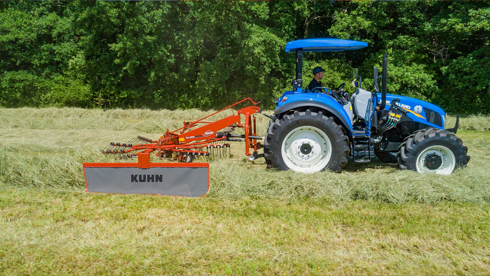 KUHN GA 1001 - cirkelhark met één rotor - Afbeelding 7