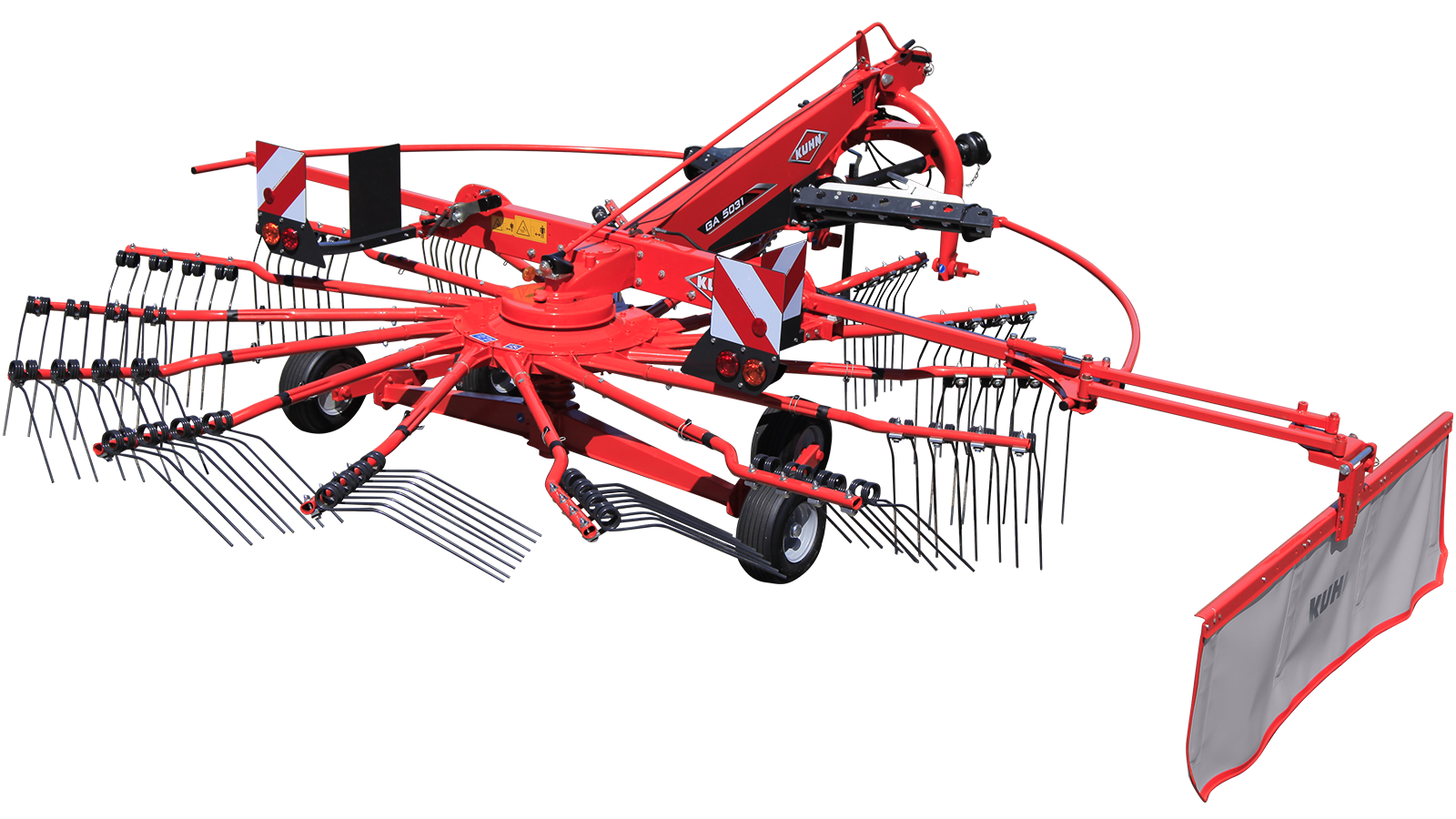 KUHN GA 1031 - cirkelhark met één rotor - Afbeelding 2