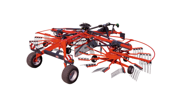 KUHN GA 1031 - cirkelhark met twee rotoren en middenafleg