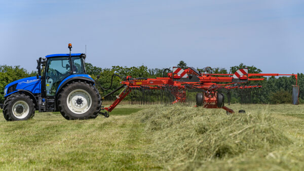 KUHN GA 1032 - cirkelhark met twee rotoren en zijafleg