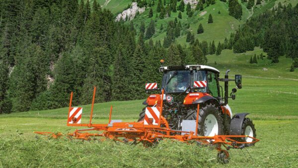 KUHN GF 102 - aanbouw schudder voor kleinere bedrijven