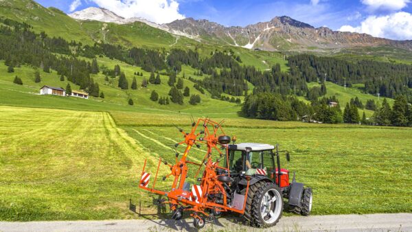 KUHN GF 102 - aanbouw schudder voor kleinere bedrijven