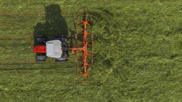 KUHN GF 102 - aanbouw schudder voor kleinere bedrijven