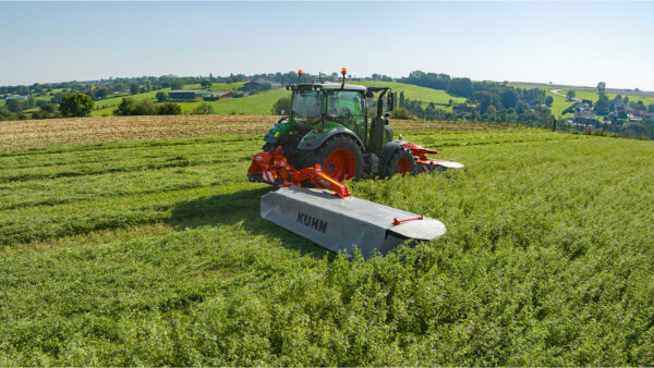 KUHN GMD 1015 - aanbouw schijvenmaaier