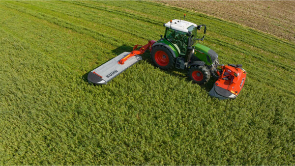 KUHN GMD 1015 - aanbouw schijvenmaaier