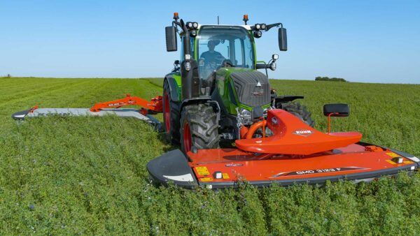 KUHN GMD 1015 - aanbouw schijvenmaaier